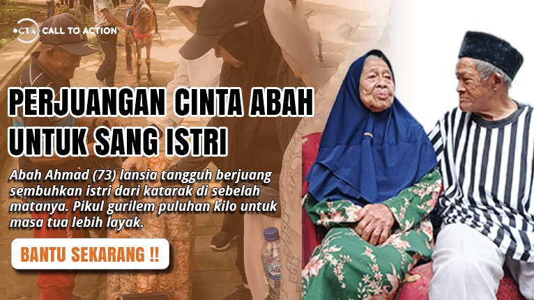 Perjuangan Cinta Abah Sembuhkan Istri Buta Sebelah - 20607