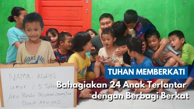 Bahagiakan 24 Anak Terlantar dengan Berbagi Berkat - 21347