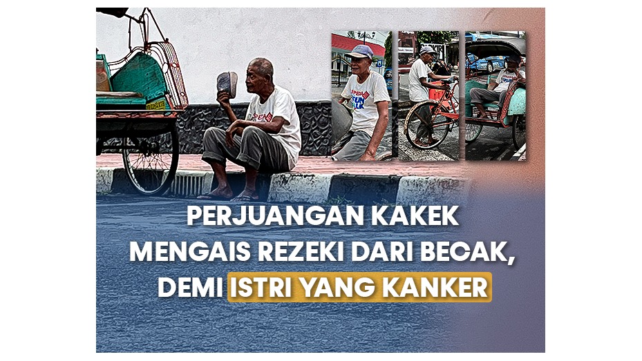 Bantu Lansia Tukang Becak Berdaya - 21558