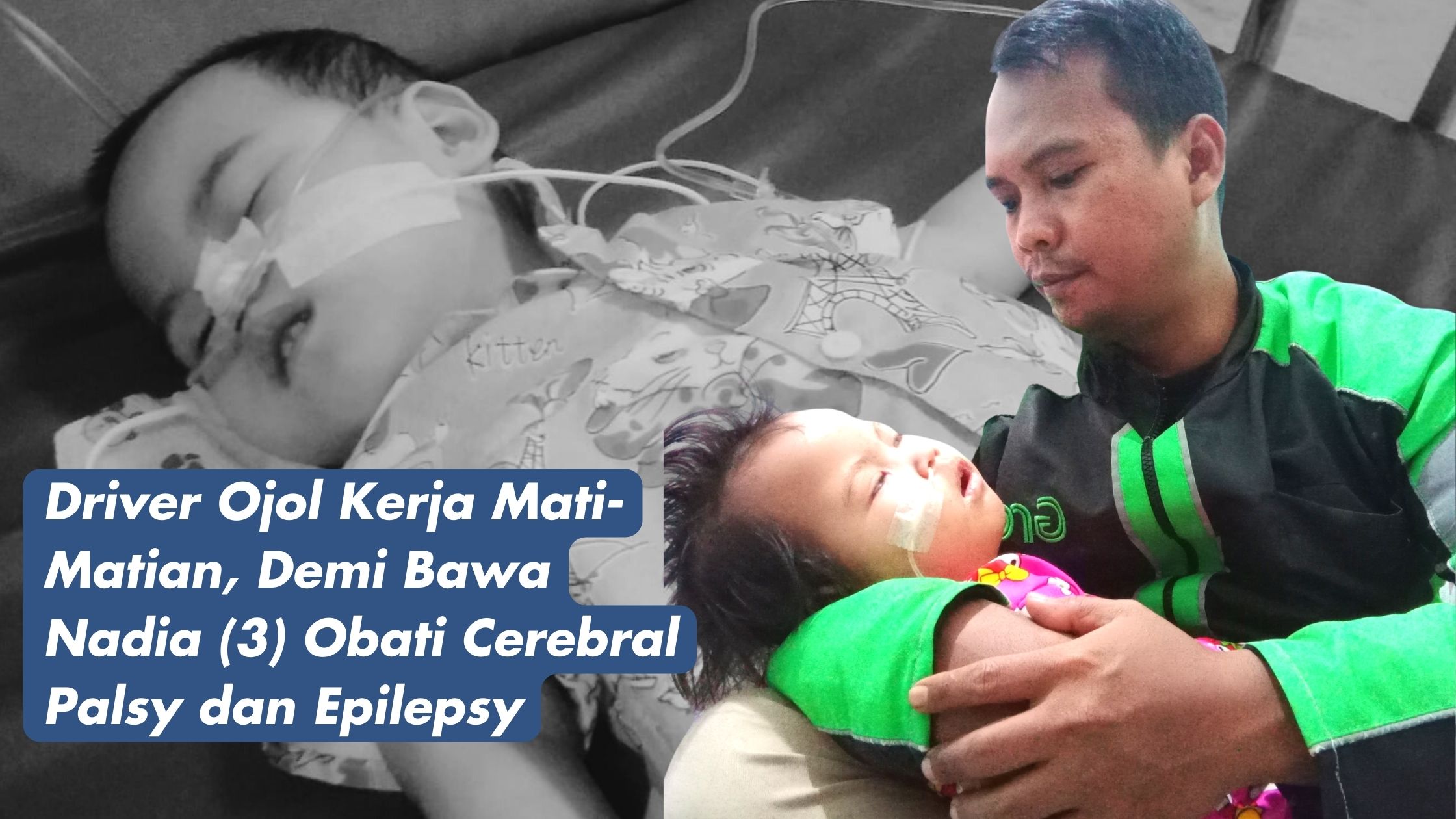 Kejang Terus Menerus, Anak Driver Ojol Harus Segera diobati - 13467