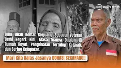 Kisah Hidup Abah Komar Veteran Yang Tak Merdeka - 21705
