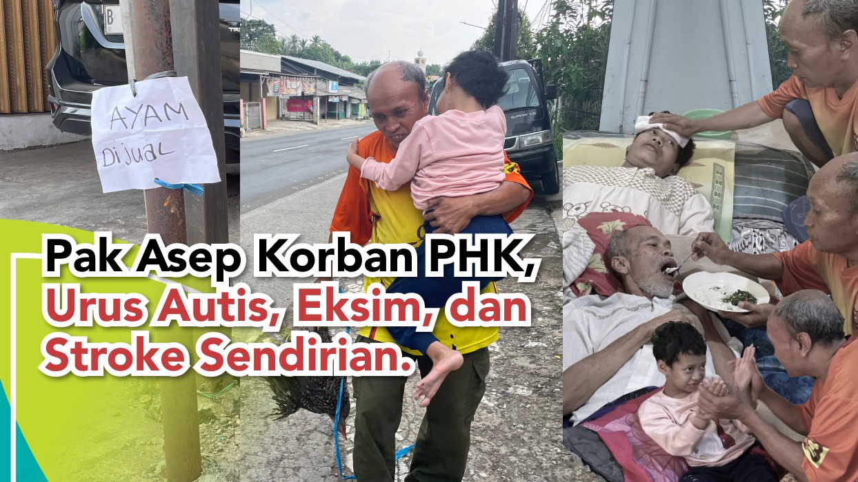Korban PHK! Pak Asep Berjuang Merawat 3 Pasien Sendiri - 22482