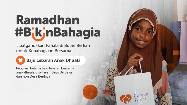 Baju Lebaran Baru Untuk Adik Yatim Dhuafa Di Indonesia - 19652