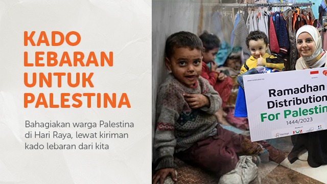 Bahagia Bersama Palestina Dengan Kado Lebaran Dari Kita - 19225