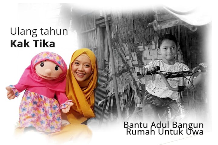 Ultah Kak Tika untuk Rumah Impian Uwa Adul - 1559