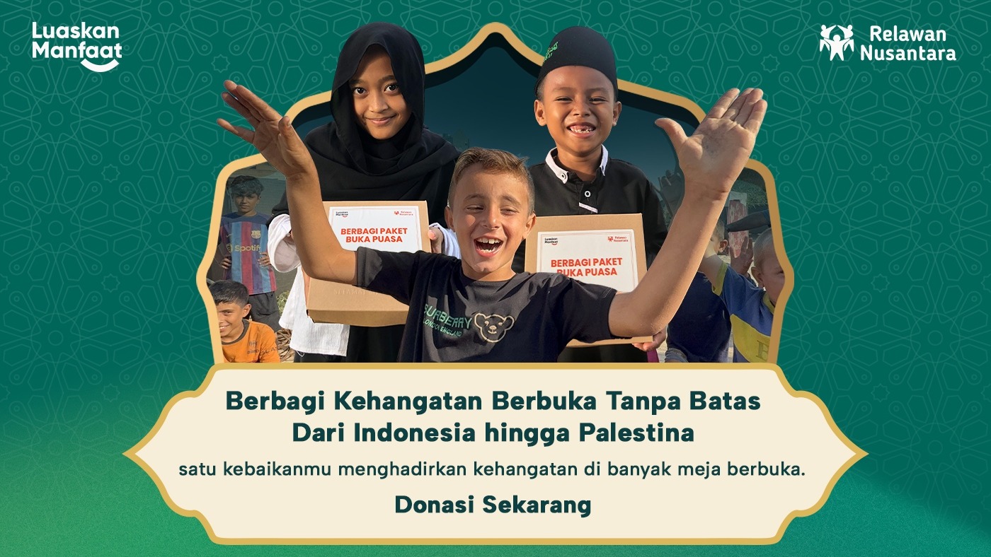 Sedekah Buka Puasa Untuk Indonesia dan Palestina
