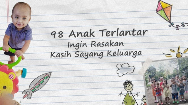 Dukung 98 Anak Terlantar Sekolah Mulai Rp10.000 - 7470
