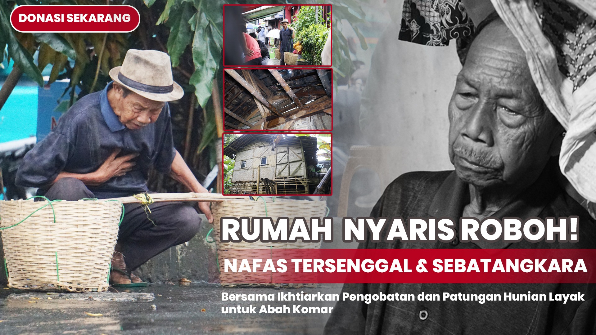 Nafas Tersenggal Bersama Obati Lansia Pejuang Nafkah