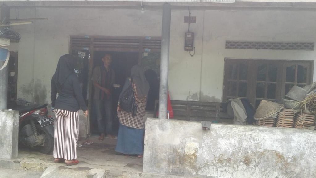 rumah tempat tinggal keluarga Bapak Martono